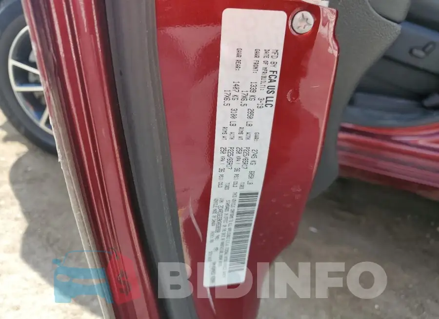 2C4RDGEG9KR658998 Photo# 12