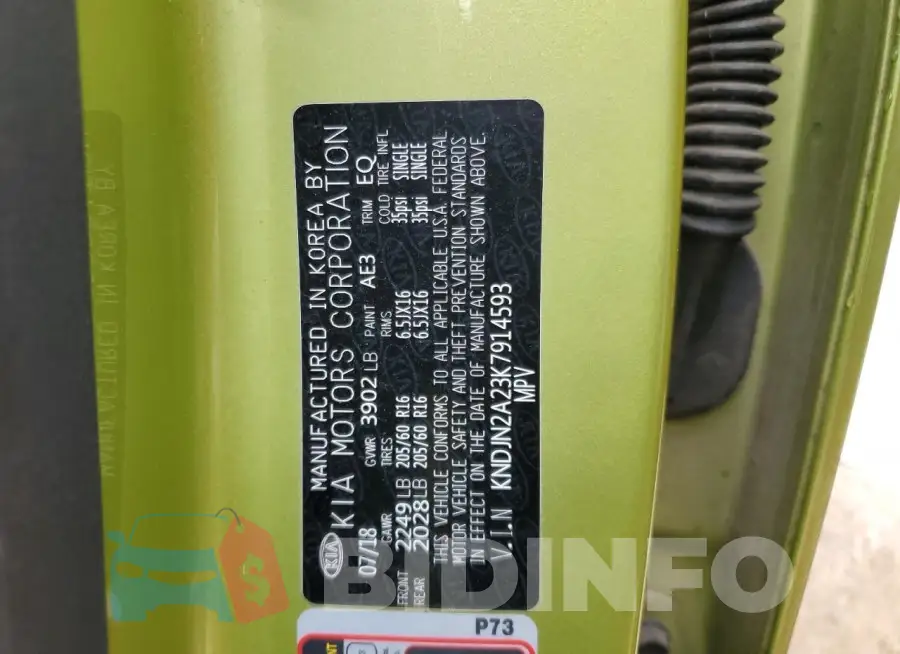 KNDJN2A23K7914593 Photo# 12