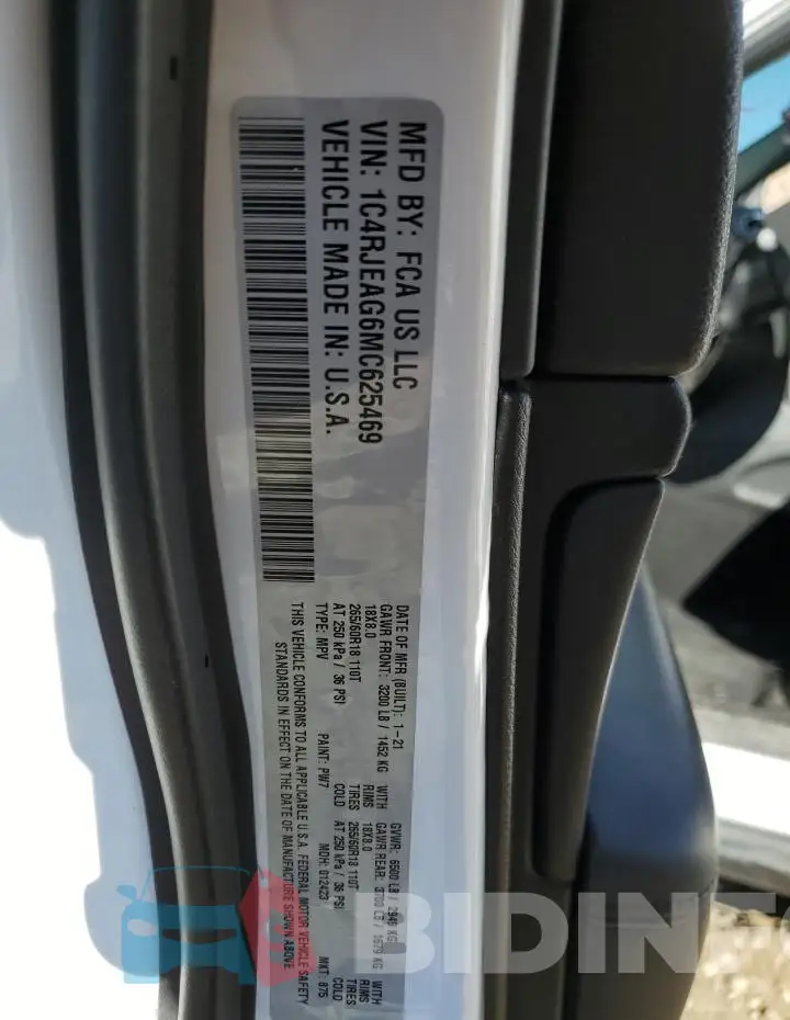 1C4RJEAG6MC625469 Photo# 13