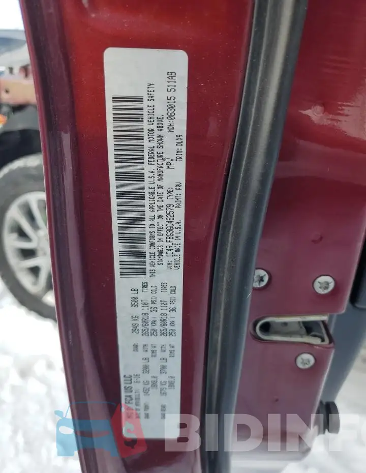 1C4RJFBG3GC492579 Photo# 12