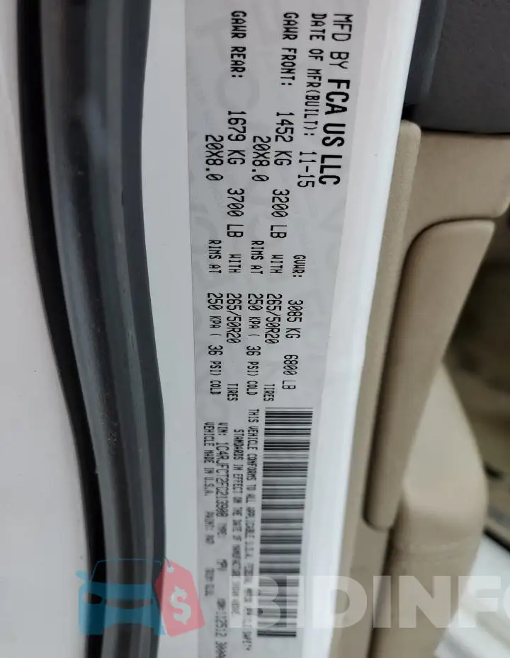 1C4RJFCT2FC213908 Photo# 12