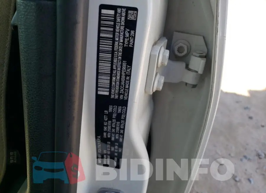 ZACCJAAB8HPE96851 Photo# 12