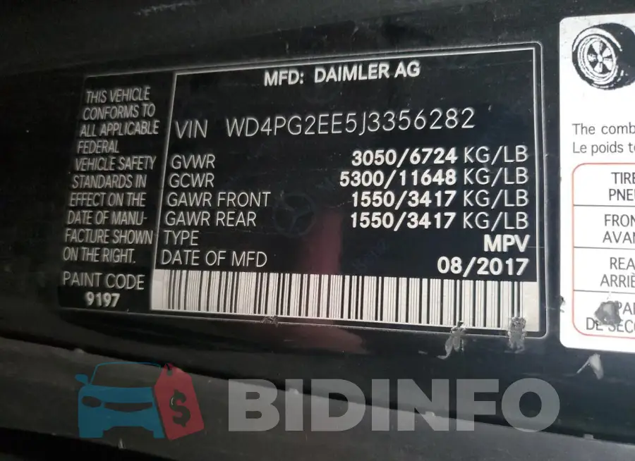 WD4PG2EE5J3356282 Photo# 13