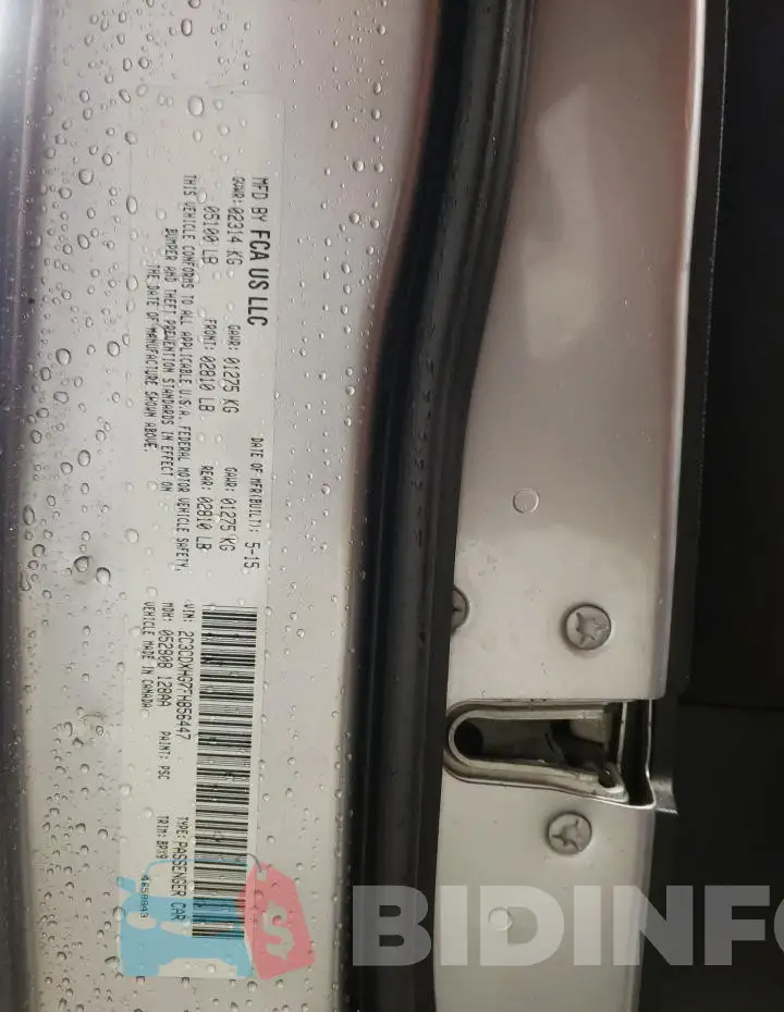 2C3CDXHG7FH856447 Photo# 12