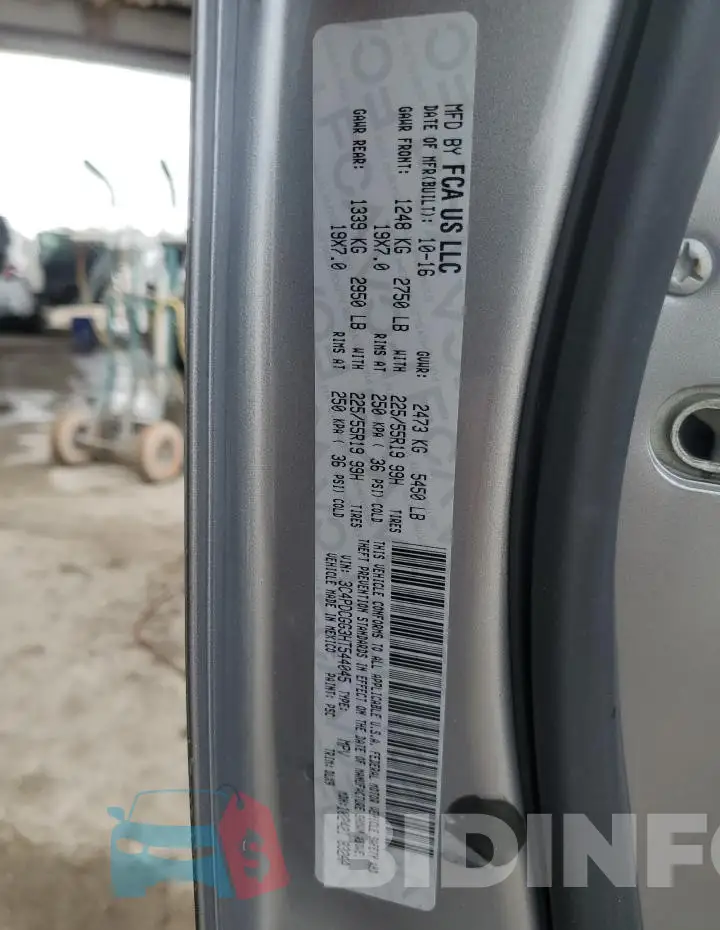 3C4PDCGG3HT544045 Photo# 13