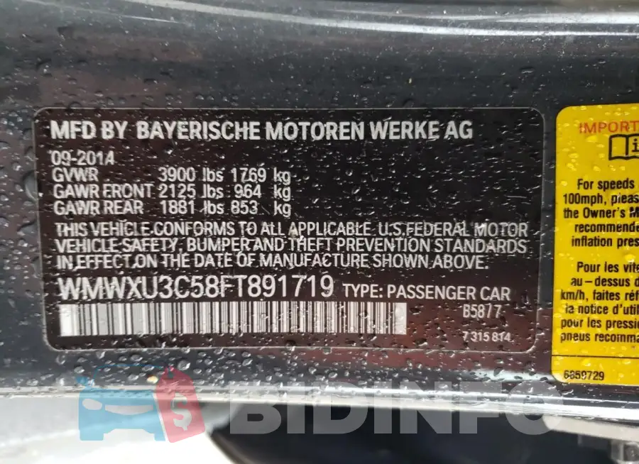 WMWXU3C58FT891719 Photo# 13