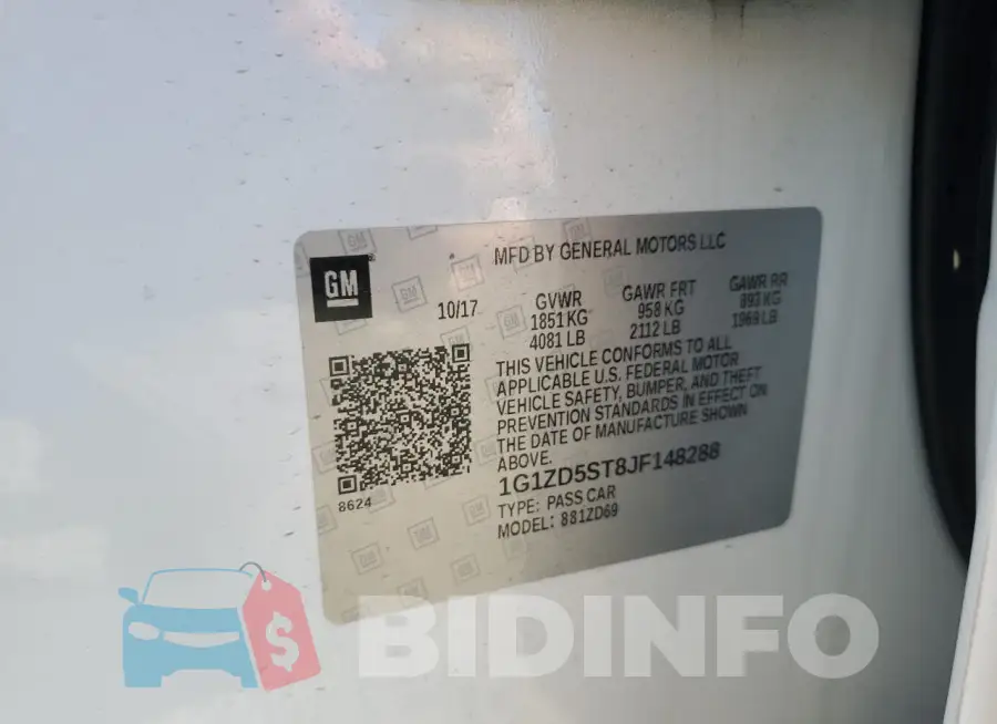 1G1ZD5ST8JF148288 Photo# 12