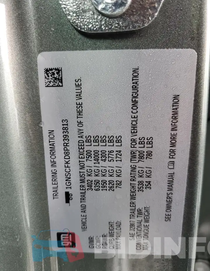 1GNSCFKD8PR393813 Photo# 14