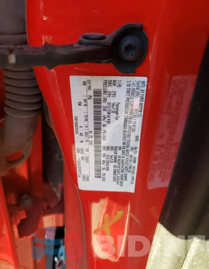 1FADP3F22FL330341 Photo# 12