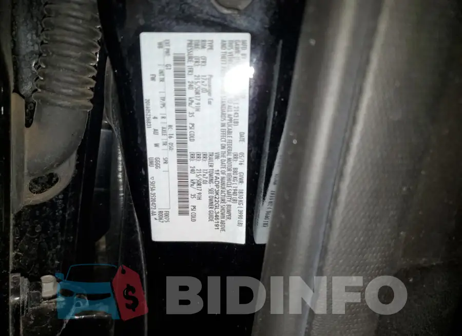 1FADP3K22GL346191 Photo# 12