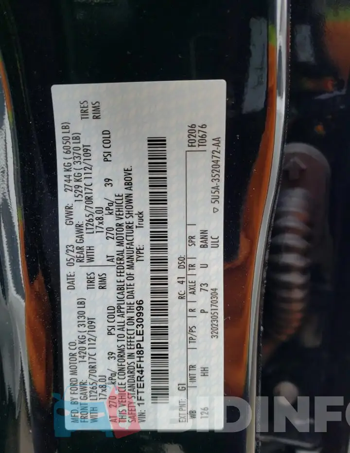 1FTER4FH8PLE30996 Photo# 12