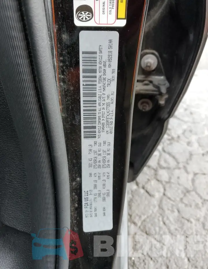 1C6SRFBTXLN177355 Photo# 12