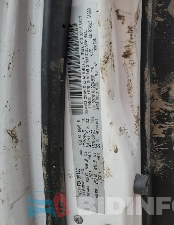 3C6MR4AL1GG340634 Photo# 12