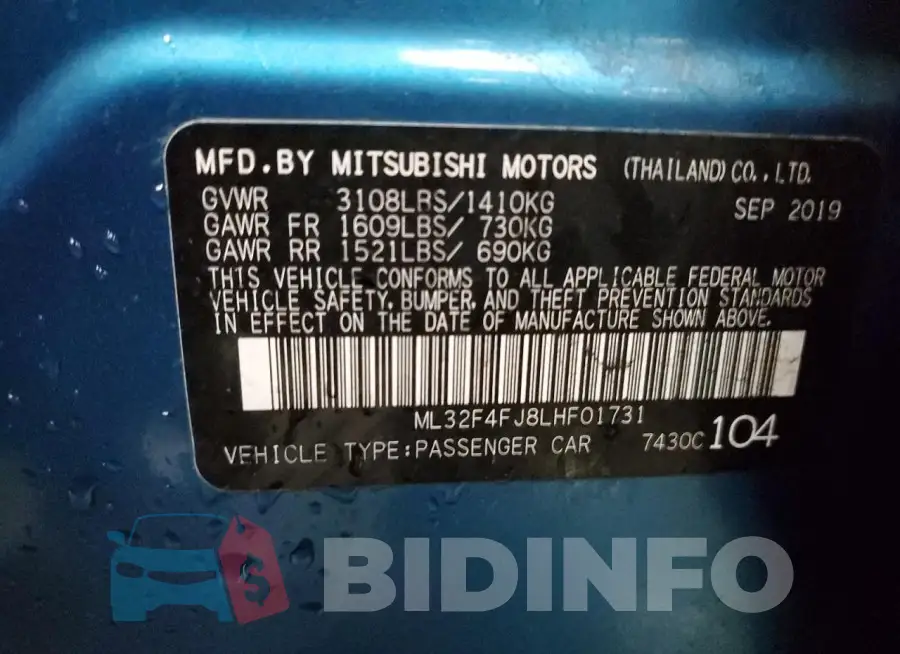 ML32F4FJ8LHF01731 Photo# 13