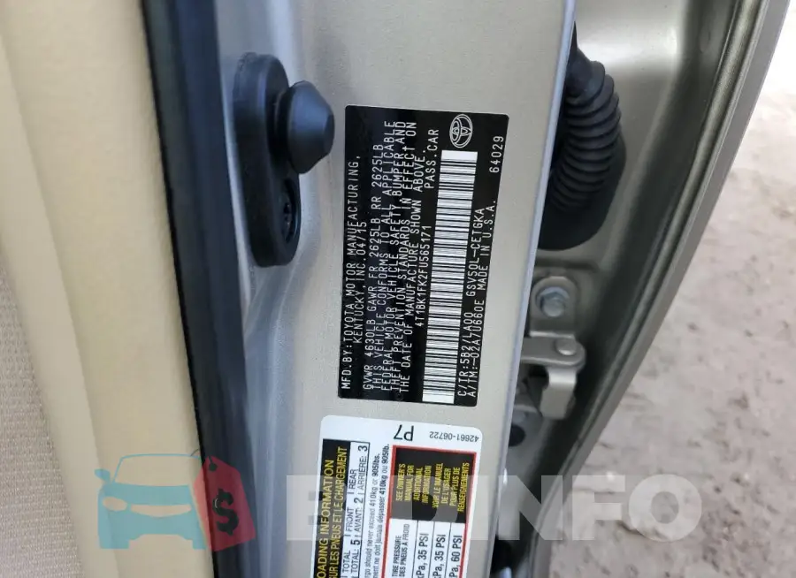 4T1BK1FK2FU565171 Photo# 12