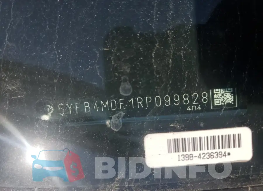 5YFB4MDE1RP099828 Photo# 12