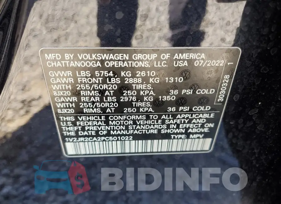 1V2JR2CA2PC501022 Photo# 12