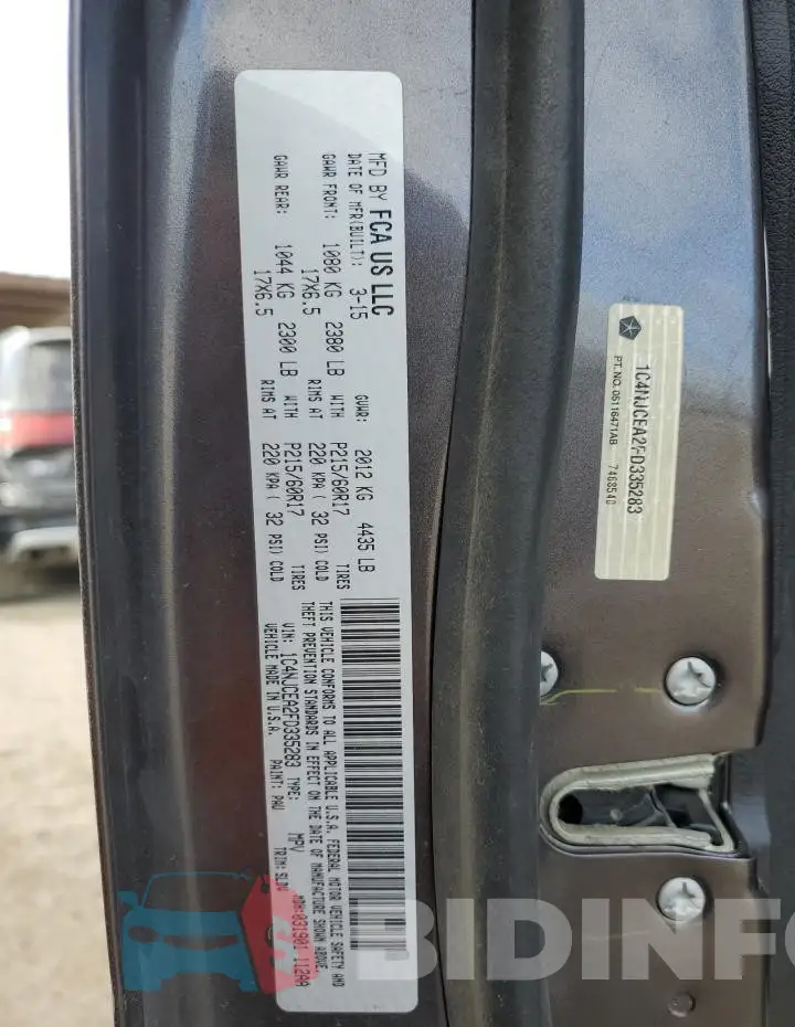 1C4NJCEA2FD335283 Photo# 13