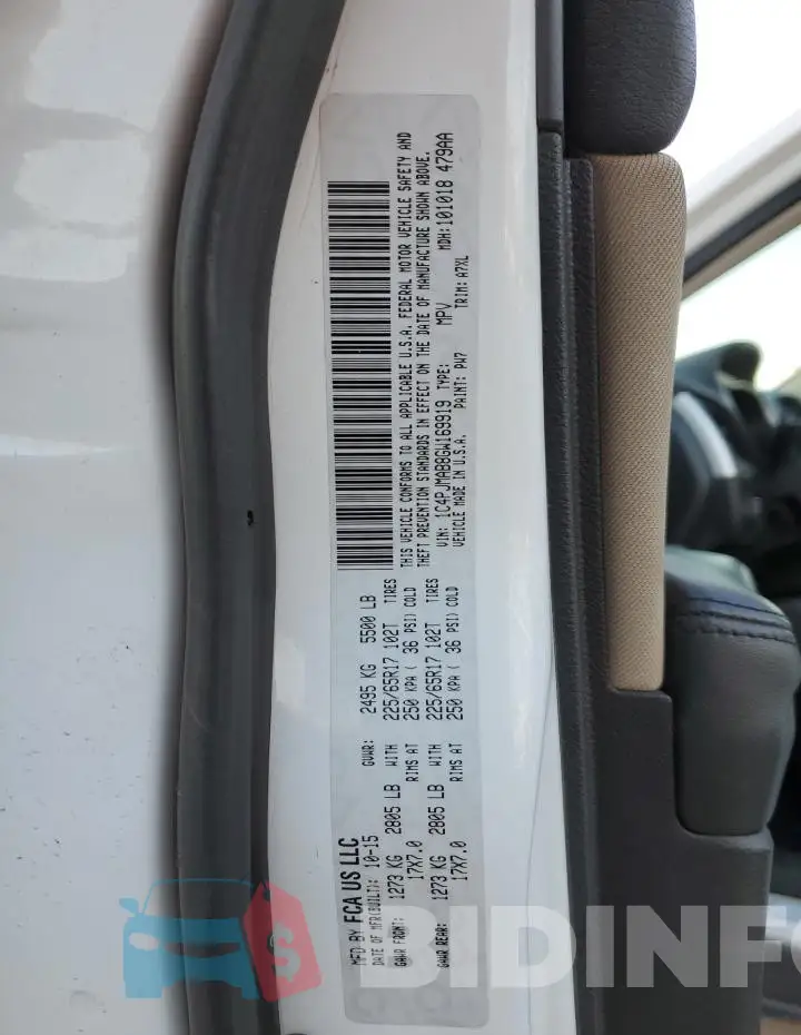 1C4PJMAB8GW169919 Photo# 12