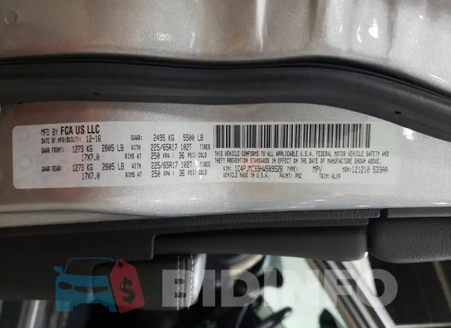 1C4PJMCS9HW589526 Photo# 12