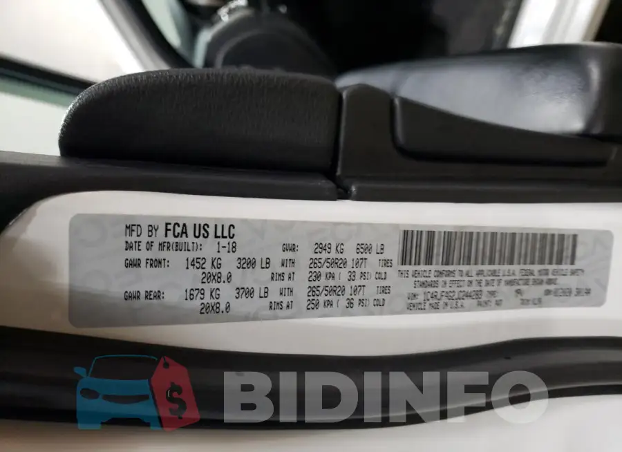 1C4RJFAG2JC244283 Photo# 12