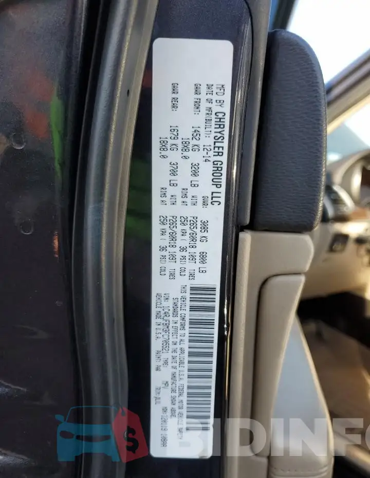 1C4RJFBM3FC705521 Photo# 12