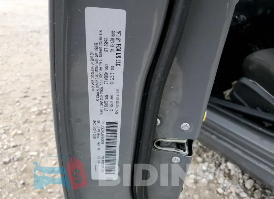 2C3CDXGJ8KH569433 Photo# 13