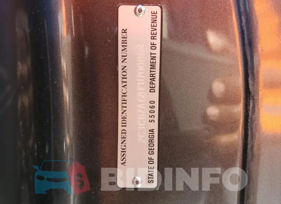 2C3CDZAG8FH700861 Photo# 12