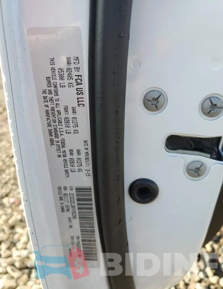 2C3CDZDJ8FH782209 Photo# 12