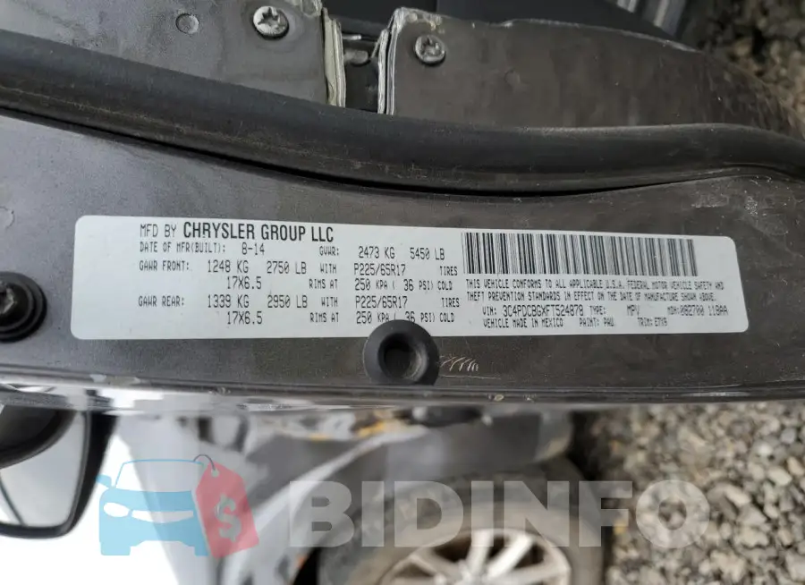 3C4PDCBGXFT524878 Photo# 13