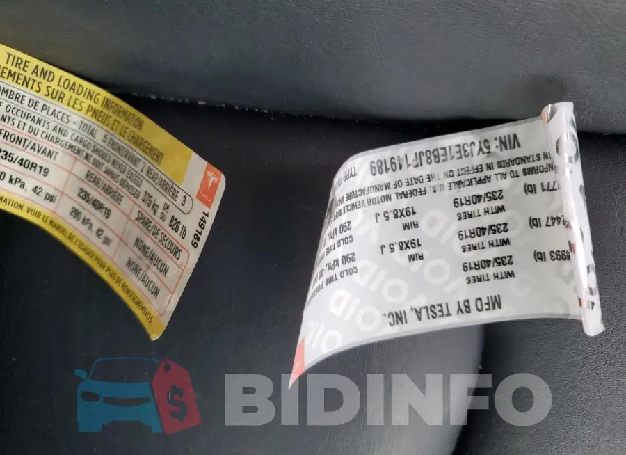 5YJ3E1EB8JF149189 Photo# 12