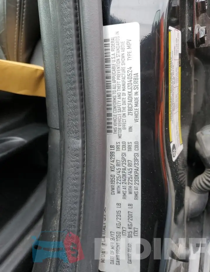 ZFBCFADHXJZ040524 Photo# 12