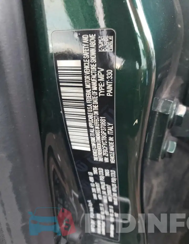 ZFBCFYCT6GP370681 Photo# 12