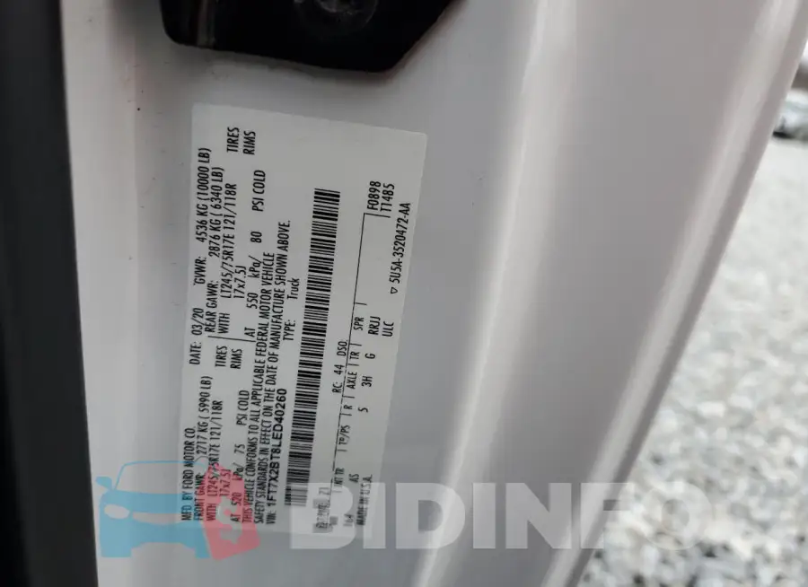 1FT7X2BT8LED40260 Photo# 12