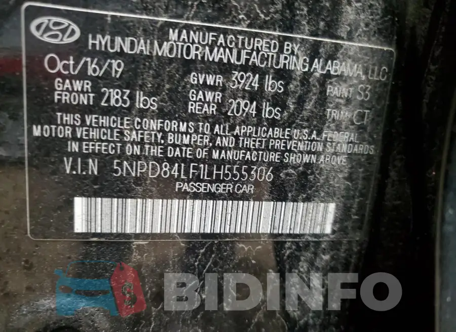 5NPD84LF1LH555306 Photo# 12