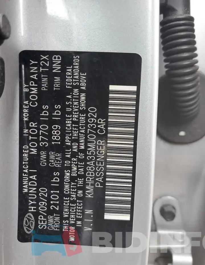 KMHRB8A35MU073920 Photo# 12