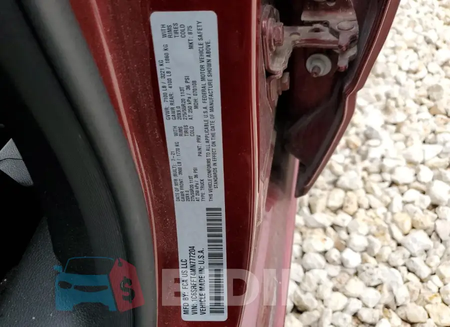 1C6SRFFT4MN777204 Photo# 12