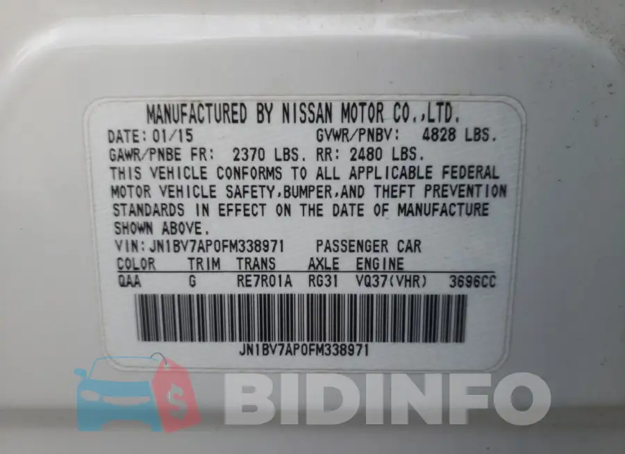 JN1BV7AP0FM338971 Photo# 12