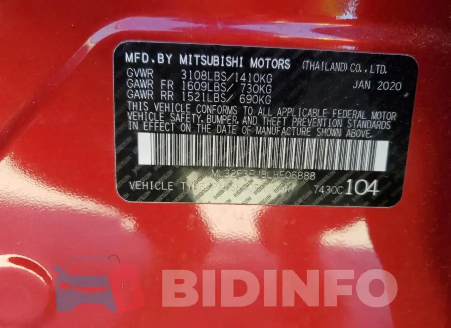 ML32F3FJ8LHF06888 Photo# 12