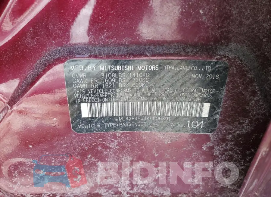 ML32F4FJ4KHF06391 Photo# 13