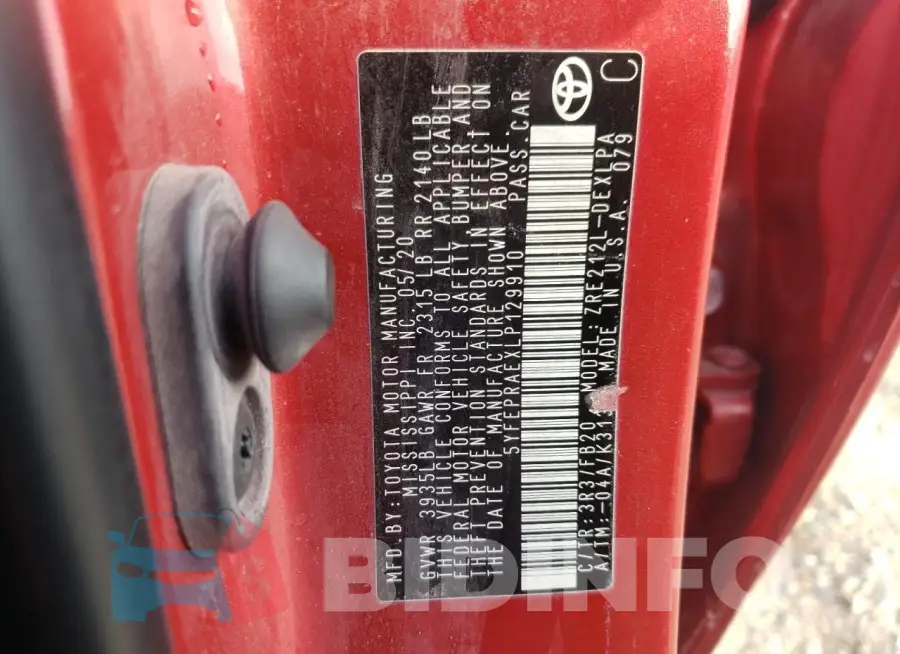 5YFEPRAEXLP129910 Photo# 13