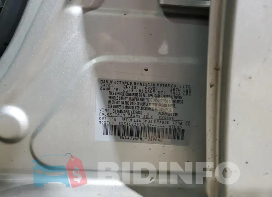 3N1AB7AP8JY332040 Photo# 12