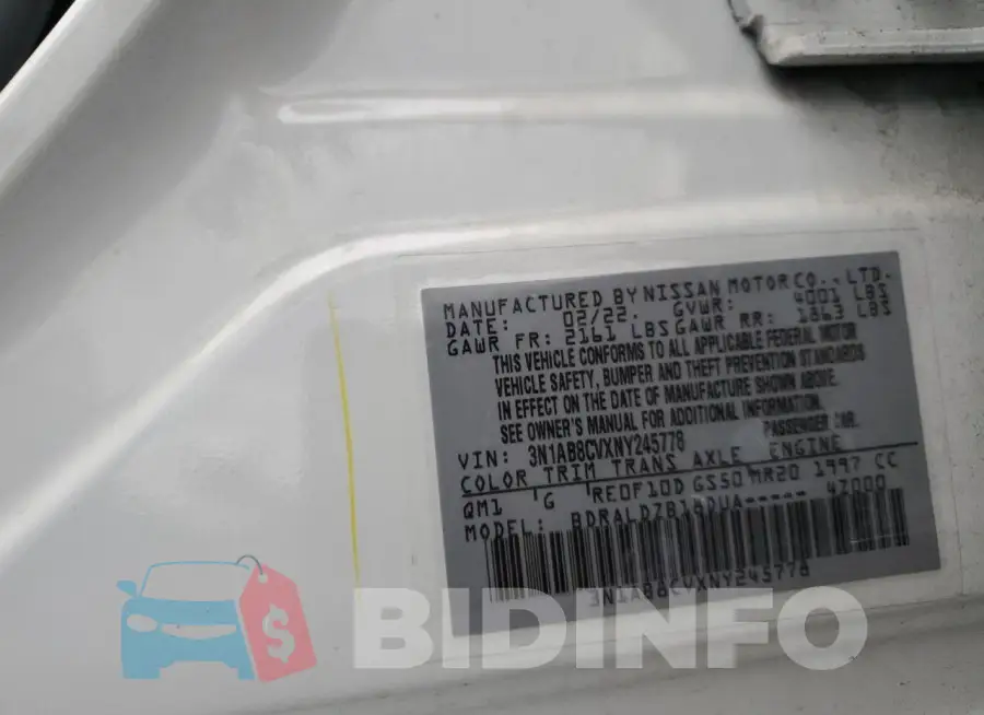 3N1AB8CVXNY245778 Photo# 12
