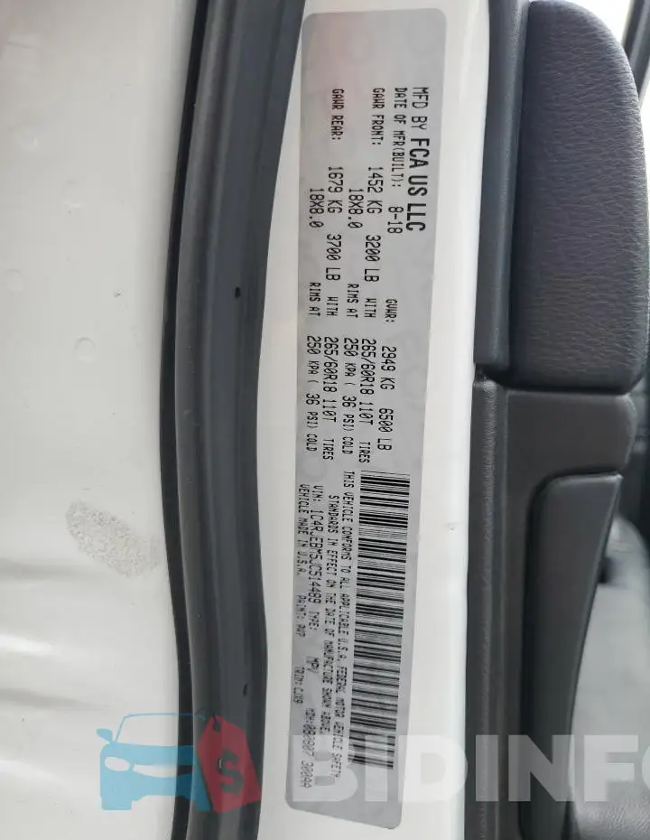 1C4RJEBM5JC514489 Photo# 13