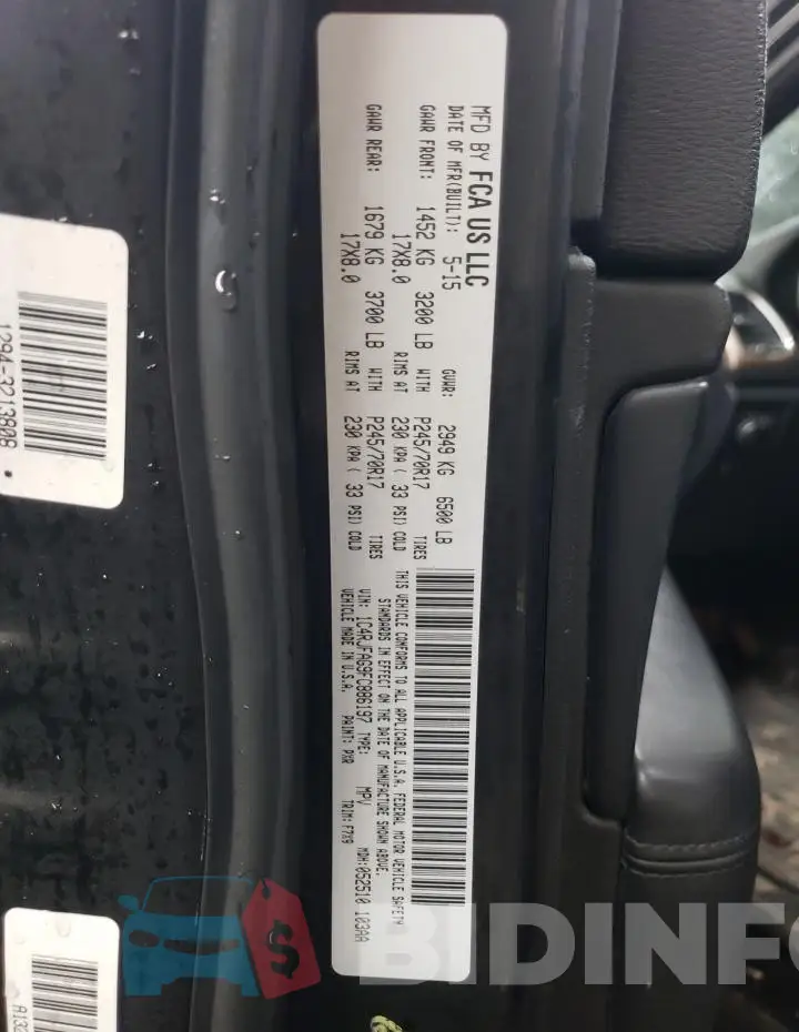 1C4RJFAG9FC886197 Photo# 13