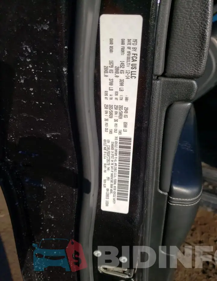 1C4RJFBGXFC726179 Photo# 12