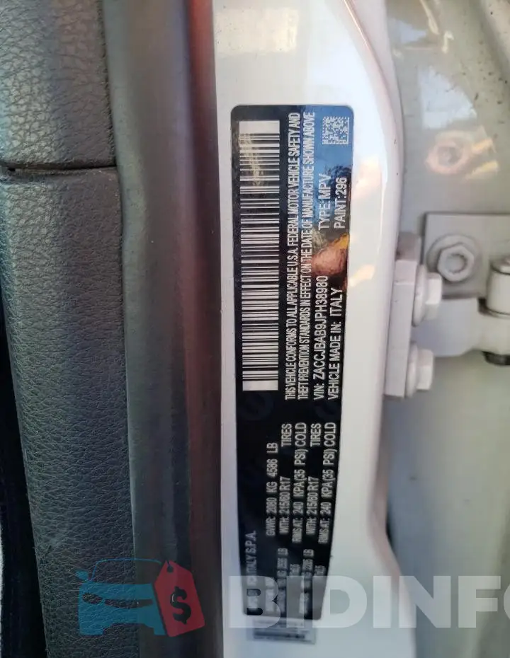ZACCJBAB9JPH38980 Photo# 12