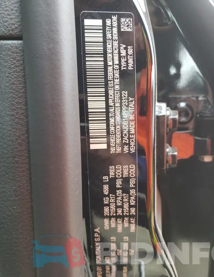 ZACNJDB14PPP33122 Photo# 13