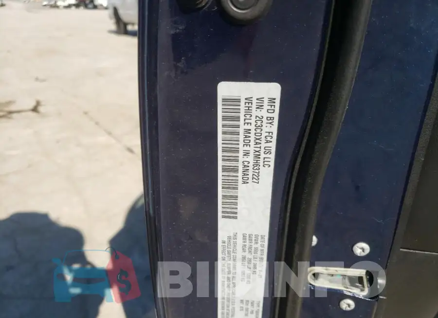 2C3CDXATXMH637227 Photo# 13