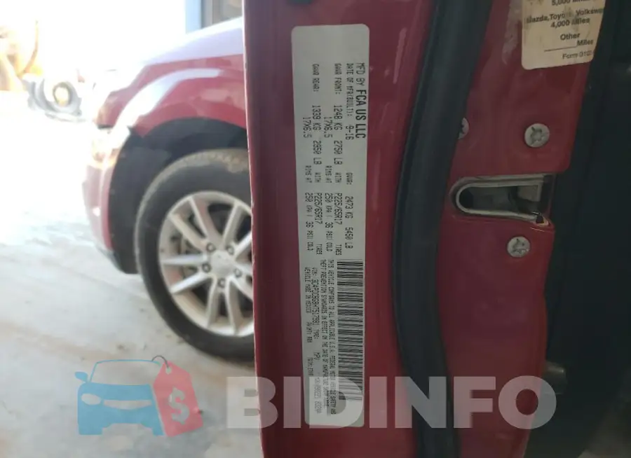 3C4PDCBG8HT517981 Photo# 13